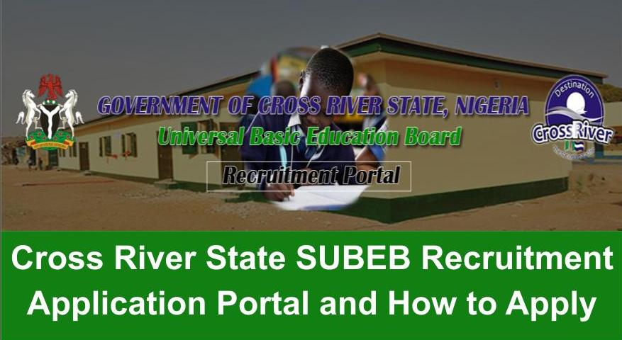 Cross River State SUBEB Recruitment 2024/2025 Application Portal And ...