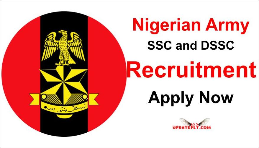 Nigerian Army DSSC Recruitment 2024 Nigerian Army Recruitment Portal recruitment.army.mil.ng