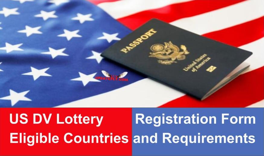 US DV Lottery 2025 Registration Form  Eligible Countries and Requirements - Updatefly.com